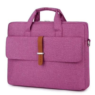 Female Computer Laptop Bag 13.3 - 15.6 Inch Washable Oxford Customized Logo