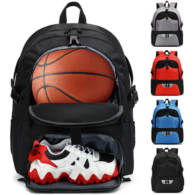 Customized Nylon Waterproof Basketball Training Backpack Outdoor Travel Leisure Bag Soccer Backpack Student Laptop Backpacks