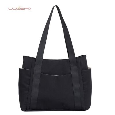Women's Bag Japanese-Style Solid Color Tote Bag Large Capacity Shoulder Bag Casual Minimalist Mom Bag Canvas Fabric Handbag