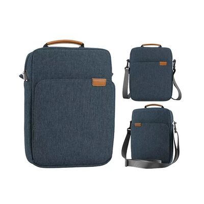 Customized 11.3-inch Tablet Briefcase Lightweight High-Capacity Pad Storage Bag Shoulder Multi-Function Crossbody Bag Handheld Inner Pouch with LOGO
