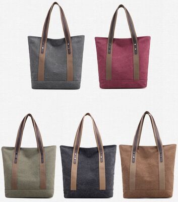 New Arrival Tote Shoulder Bag for Women Canvas Tote Bag Forest-Style Casual Fashion Retro Large Capacity Canvas Bags