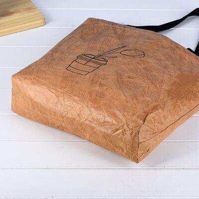 DuPont Paper Bags Washable Tyvek Paper Bags Tear-Resistant Handle Shopping Bags Advertising Shoulder Bags Small-Batch Customization