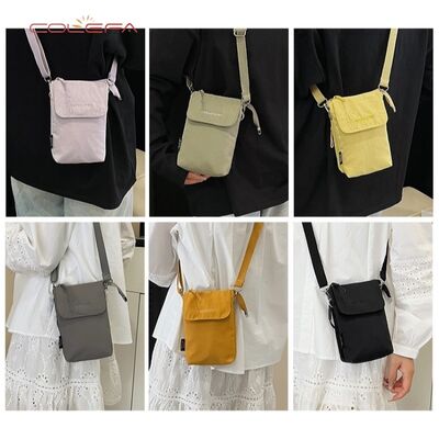 Custom New Nylon Mini Crossbody Bag Waterproof Phone Case 2026 New Style Lightweight Crossbody Bag Niche Mini Walking Bag