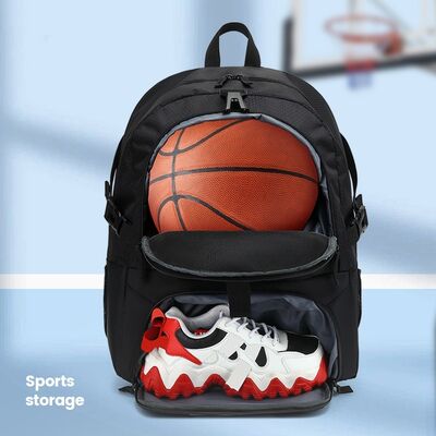 Customized Nylon Waterproof Basketball Training Backpack Outdoor Travel Leisure Bag Soccer Backpack Student Laptop Backpacks