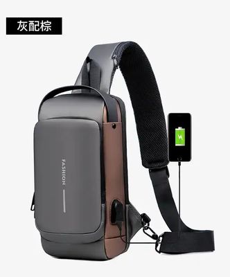 Custom Unisex Smart Lightweight Crossbody Chest Bag Waterproof Cross Bum Fanny Pack Anti Theft