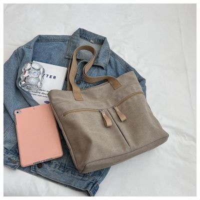 2026 custom wholesale high quality big heavy duty white canvas women bag blank plain cotton canvas tote bag with customi