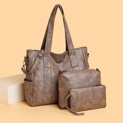 Wholesale Women's 2025 New Multi-Pc Crossbody Bag 3pcs Set Trendy Large Capacity Ladies' Shoulder Tote Bags Factory Direct