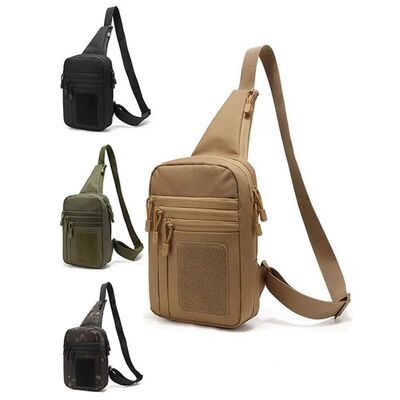 New Arrival Customized Outdoor Chest Pouch Multi-Functional Crossbody Bag Waterproof Field Adventure Bag Single-Shoulder Carry