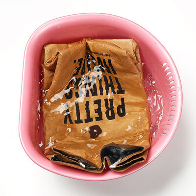 DuPont/Tyvek Paper Bags Black Logo Washable Waterproof Paper Bags Lunch Box Takeout DuPont Paper Insulated Bags Ice Packs