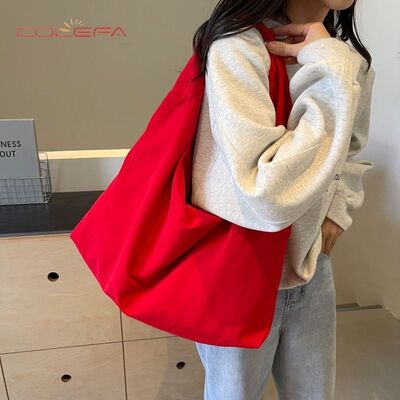 Custom New Luxury-Feel Single-Shoulder Tote Bag for Women Large-Capacity Tote Handled All Season Niche Exquisite Underarm Bag