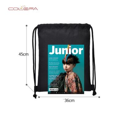 Colefa High Quality Outdoor Sports Waterproof Oxford Cloth Drawstring Backpack Basketball Storage Bag with Custom Printed Logo