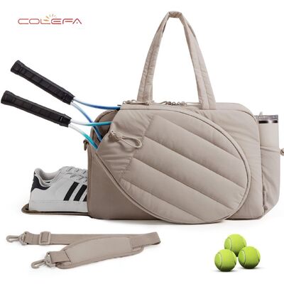 Nylon Carry-On Racket Bag Factory 2026 Best Seller Waterproof Badminton Tennis Racket Bag Pickleball Carry-On Tote Bag with LOGO