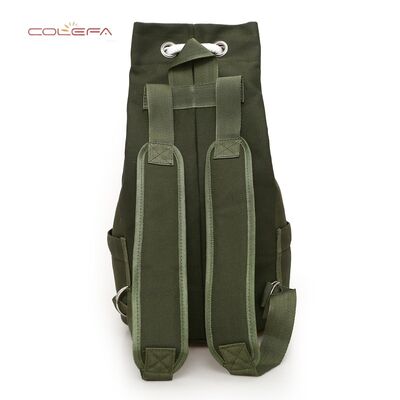 New Thickened Canvas Drawstring Backpack Large Capacity Bucket Bag for Sports Fitness and Cycling Direct from Manufacturer