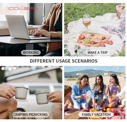 Hot-selling Insulated Lunch Bag Oxford Made Thickened Double-Layer Minimalist Outdoor Crossbody Ice Bag Handheld Lunch Box Bags