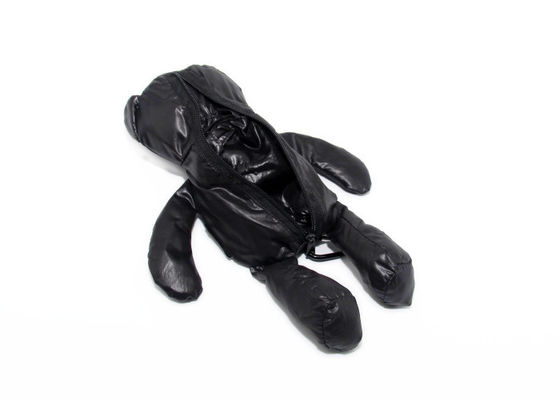 Cute Bear Doll Folding Shopping Bags Polyester Nylon Animal Shaped Foldable Shopping Bag