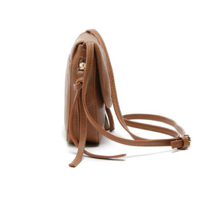 Crossbody PU Leather Shoulder Messenger Bag Zipper Closure For Women Ladies