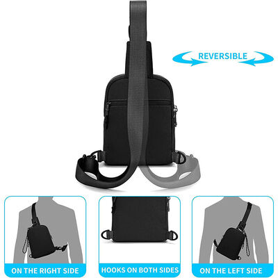 New Mini Unisex Outdoor Crossbody Bag Men's and Women's Chest Bag Sports Casual Adjustable Shoulder-Strap Running Bag