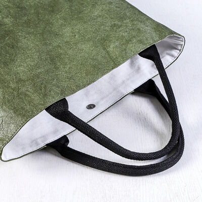 Custom Logo DuPont Paper Tote Bags Cultural & Creative Gifts Washable & Tear-Resistant Tyvek Paper Tote Bags Vintage Styles