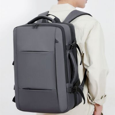 Oxford Waterproof Business Backpack Expandable Large Capacity Travel Bag for Business Trips Multifunctional Laptop Case Backpack